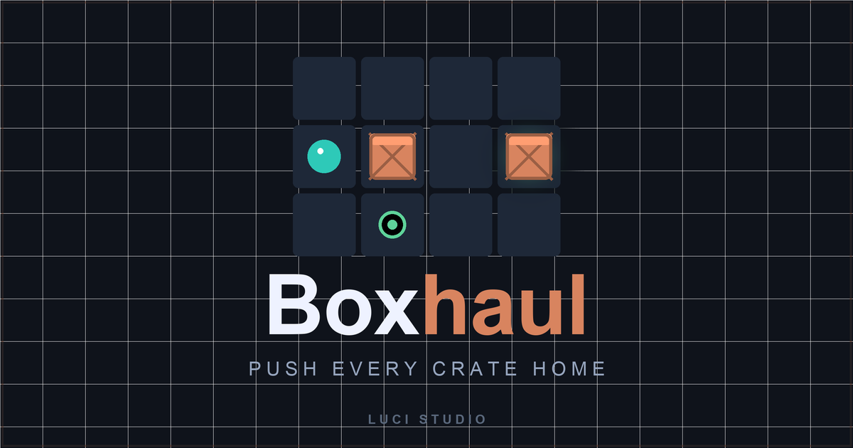 Boxhaul — Daily sokoban puzzle